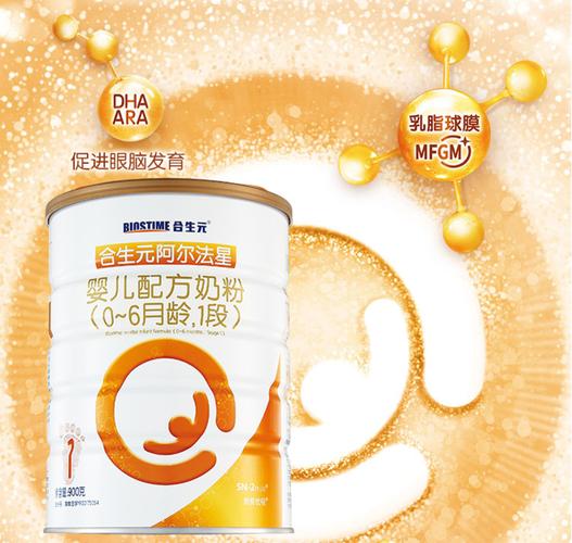合生元呵护婴儿配方奶粉1段800g 为宝宝成长量身定制的营养守护